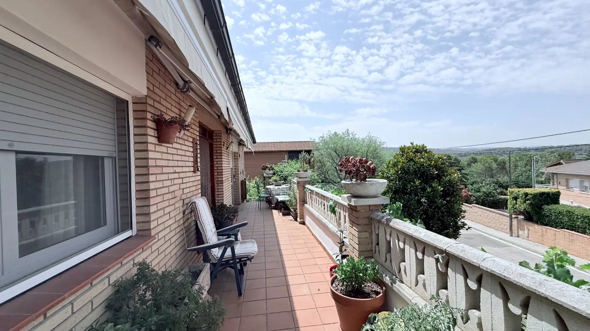 Terraza de Casa o chalet en venta en La Torre de Claramunt con Calefacción, Jardín privado y Terraza