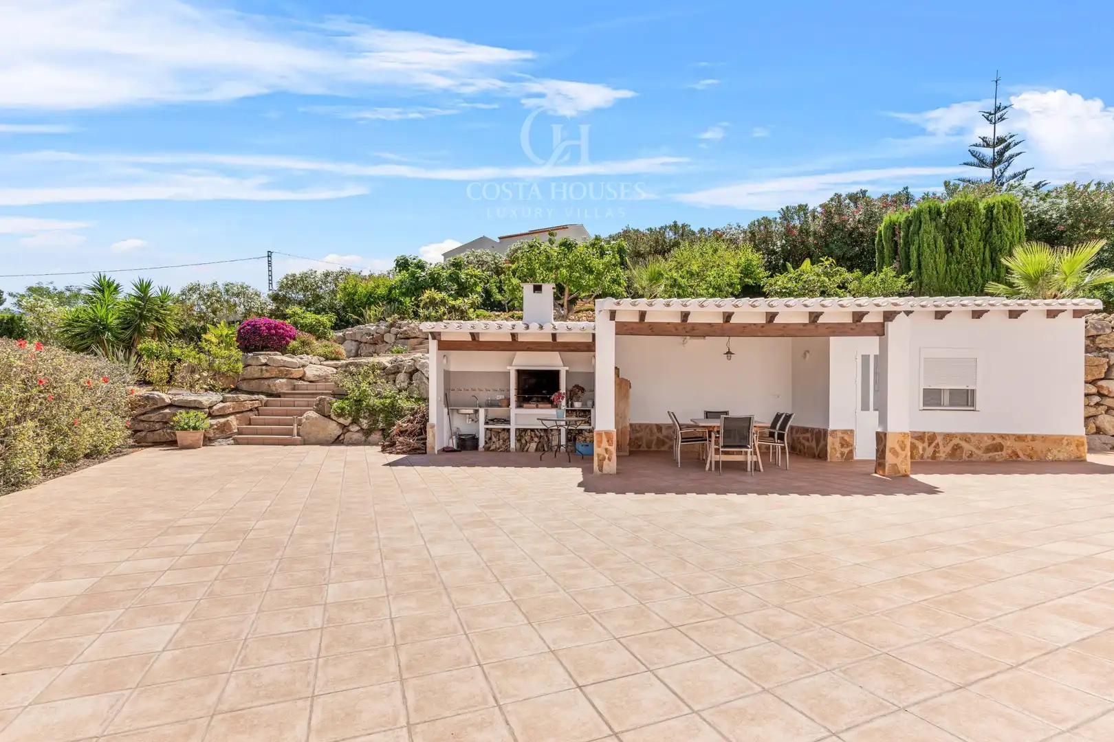 Jardín de Casa o chalet en venta en Jávea / Xàbia con Aire acondicionado, Calefacción y Jardín privado