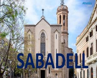 Vista exterior de Pis en venda en Sabadell