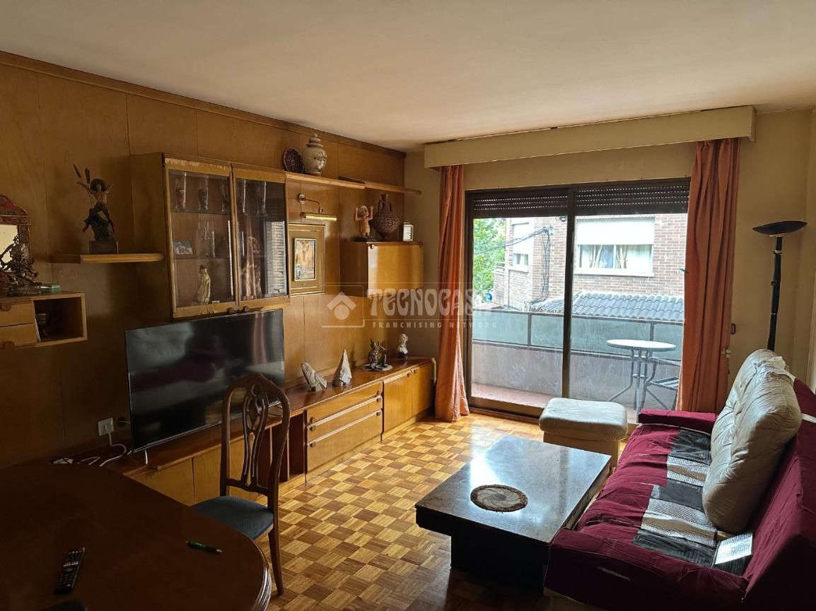Living room of Flat for sale in Fuente El Saz de Jarama  with Heating, Parquet flooring and Terrace