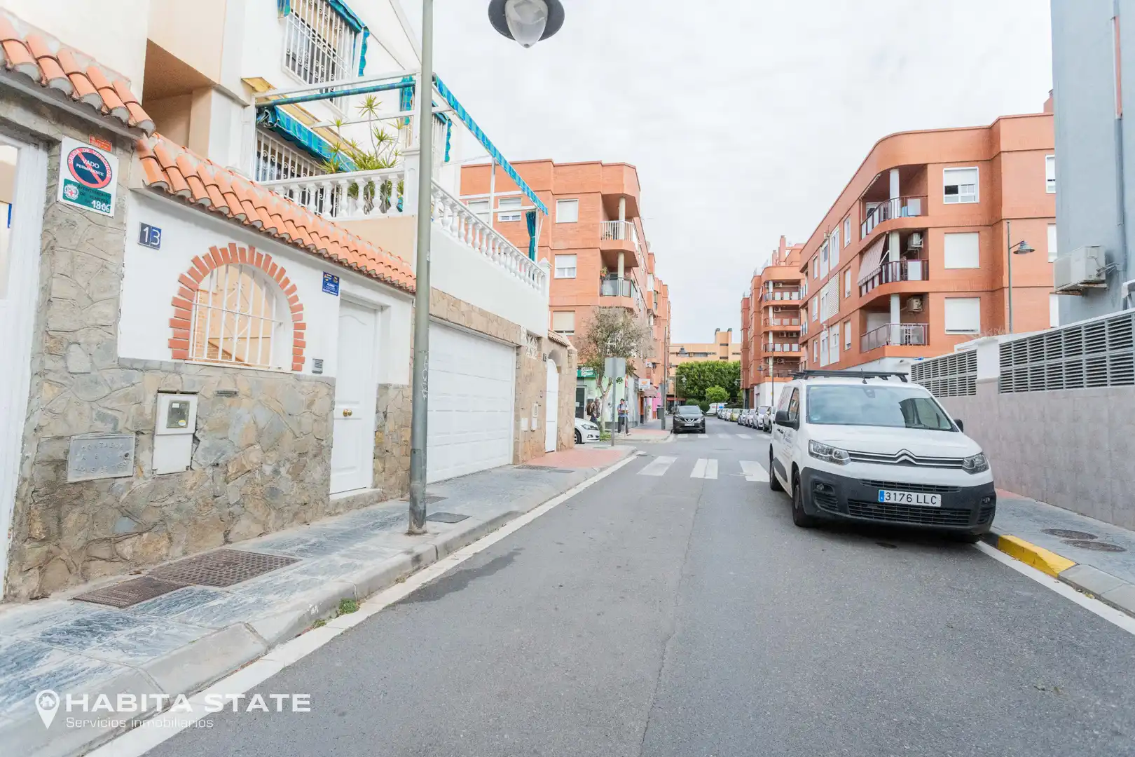 Exterior view of Detached homes for sale in Almería  with Air Conditioner, Terrace and Furnished