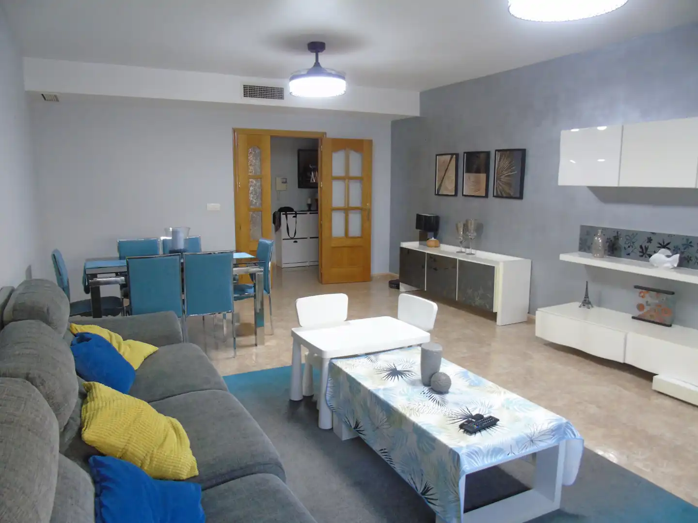Living room of Flat for sale in Ceutí  with Air Conditioner, Heating and Storage room