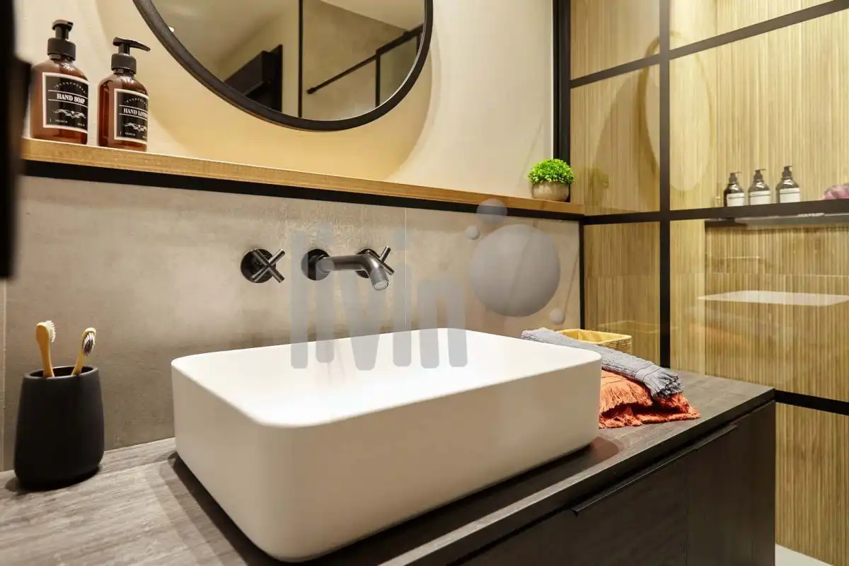 Badezimmer von Wohnung zur Miete in Jaén mit Klimaanlage, Heizung und Möbliert