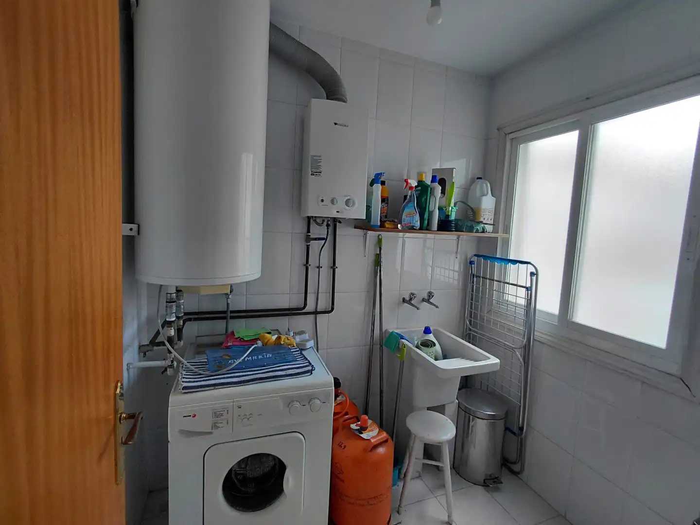 Baño de Ático en venta en Vilagarcía de Arousa con Calefacción, Parquet y Terraza