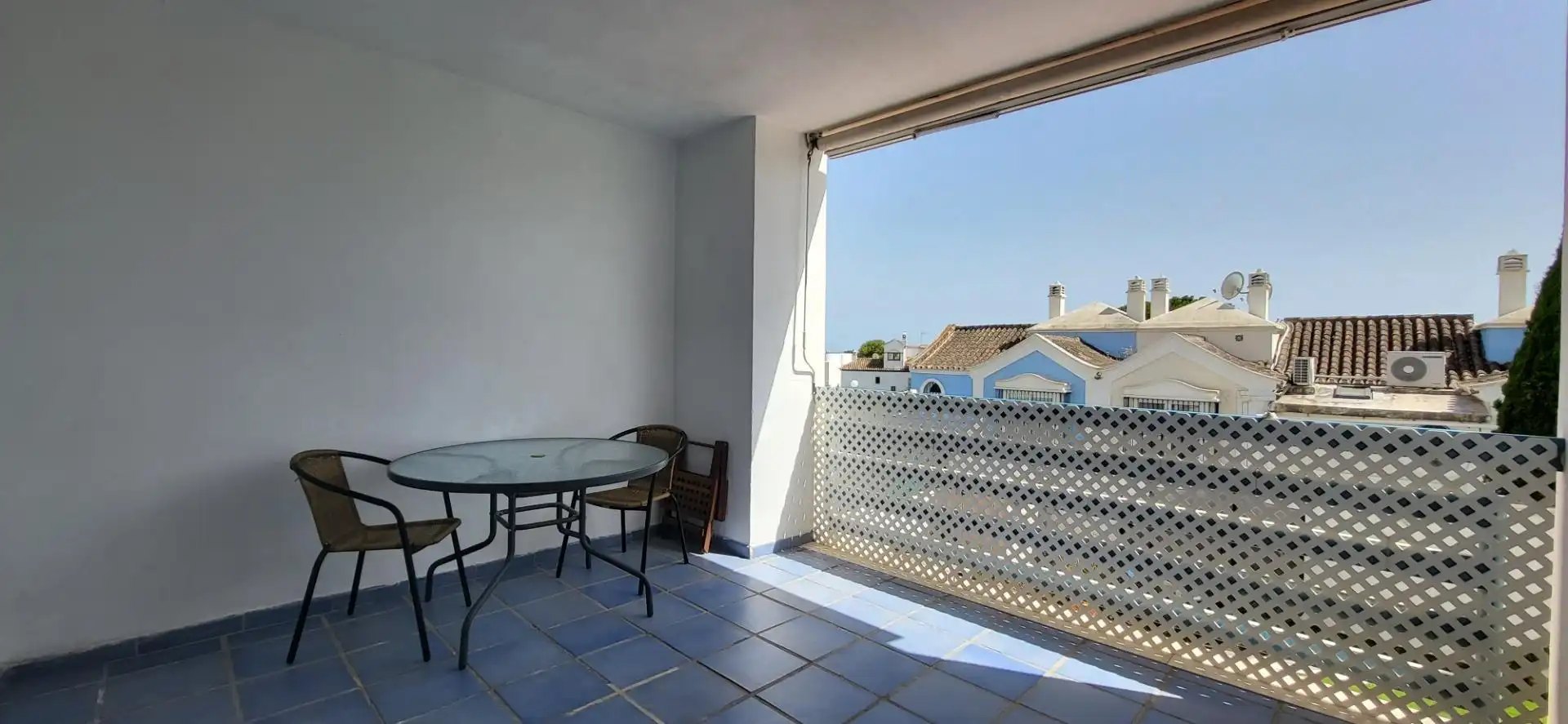 Terrassa de Apartament de lloguer en Marbella amb Jardí privat, Terrassa i Moblat
