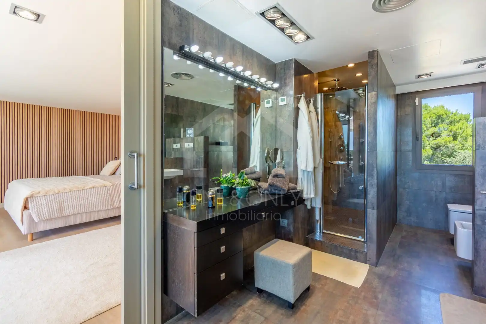 Baño de Casa o chalet en venta en Mont-roig del Camp con Aire acondicionado, Calefacción y Jardín privado