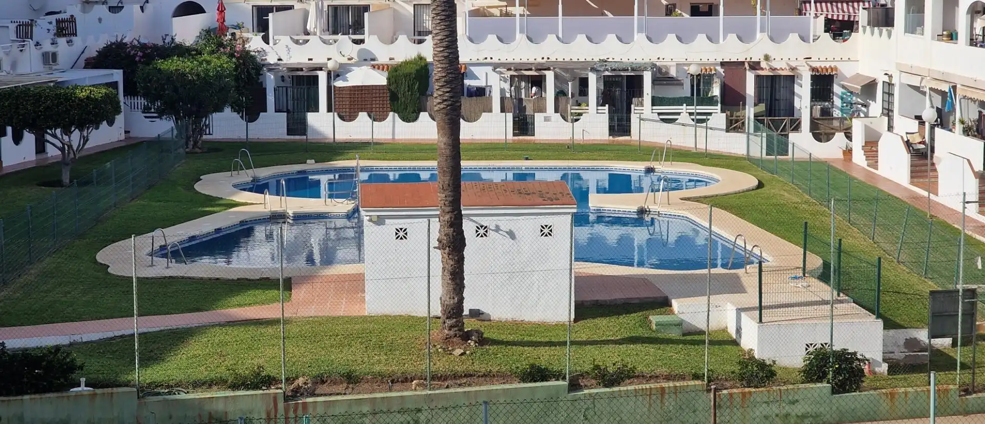 Piscina de Apartamento en venta en Mijas con Jardín privado, Terraza y Piscina comunitaria