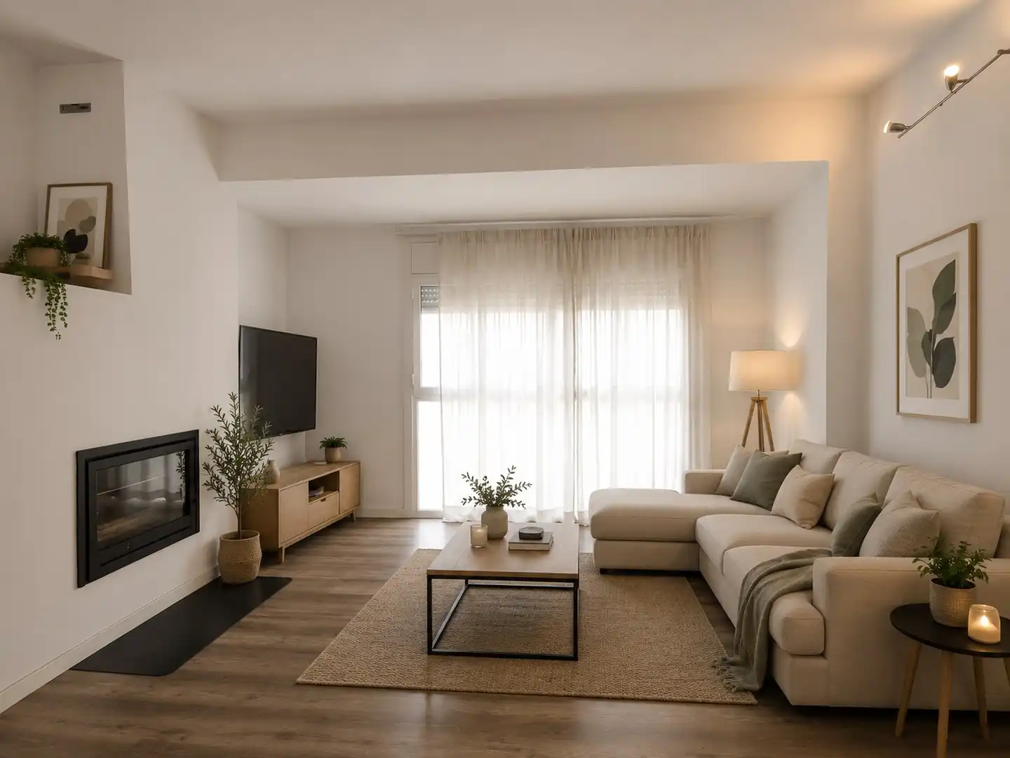 Living room of Flat for sale in Sentmenat  with Heating and Storage room