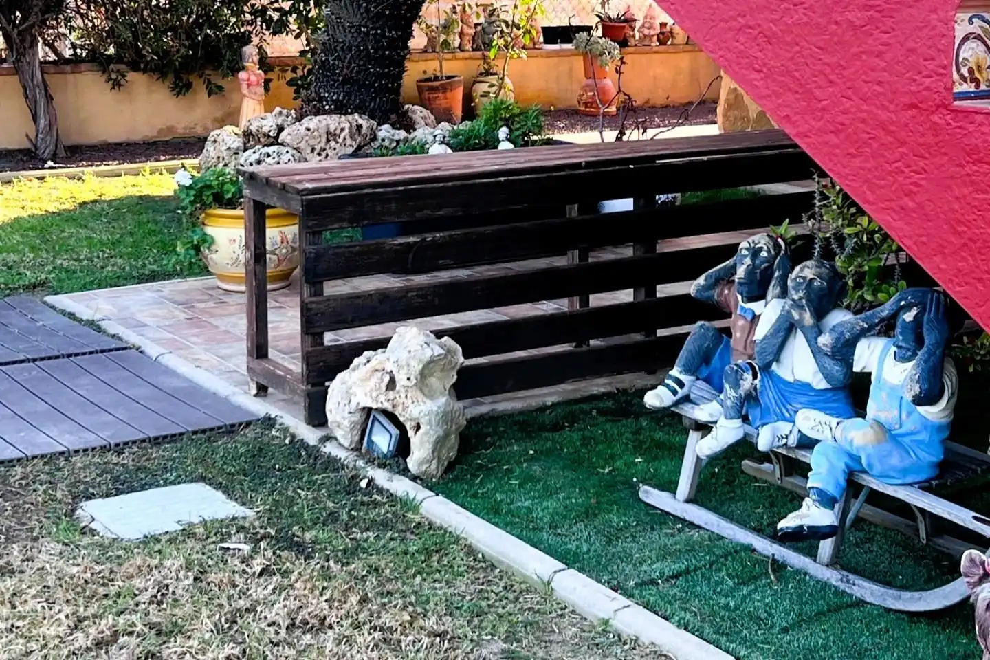 Jardí de Casa o xalet en venda en Orihuela amb Aire condicionat, Calefacció i Jardí privat