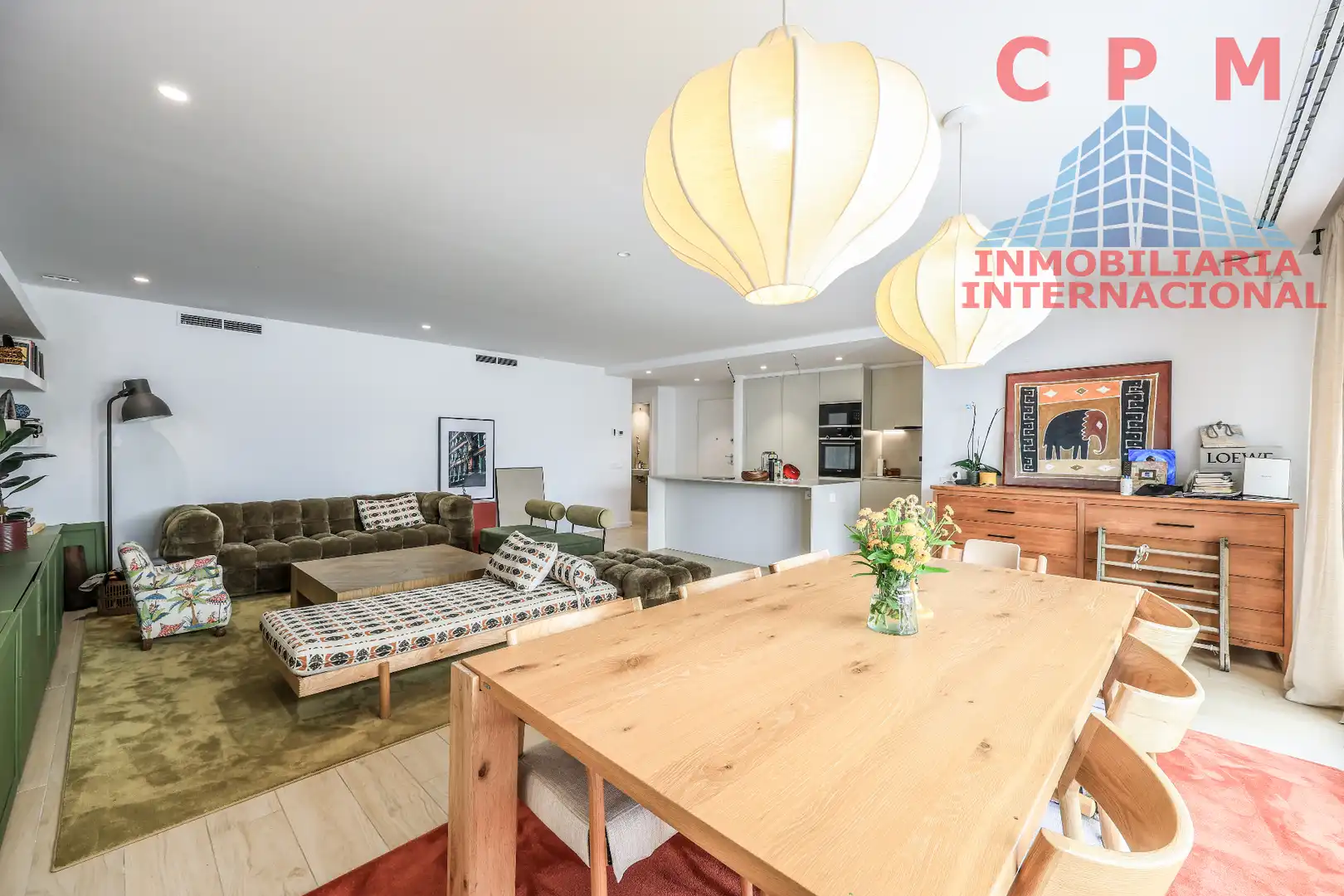 Living room of Flat for rent in La Moraleja  with Air Conditioner, Heating and Private garden
