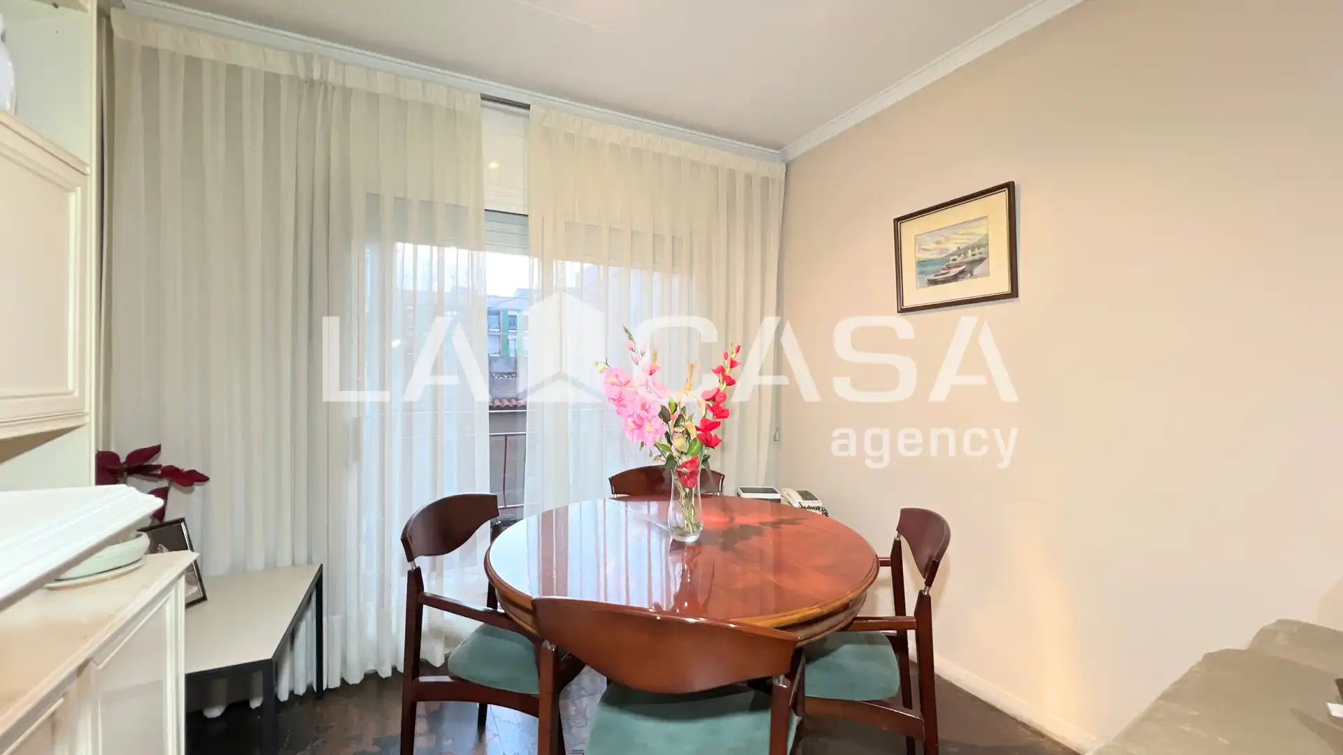 Dining room of Flat for sale in Badalona  with Balcony