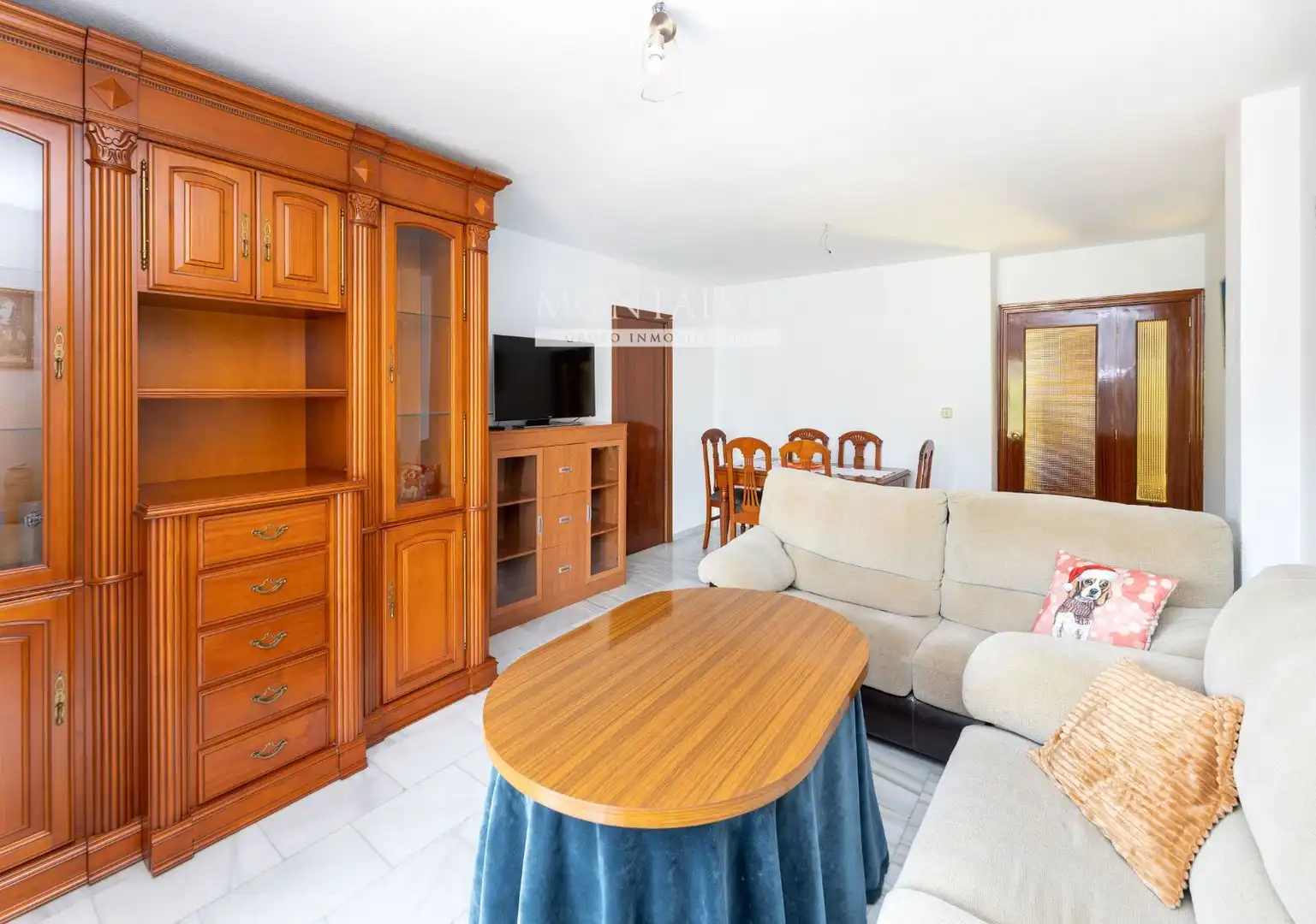 Living room of Flat for rent in Granada  with Terrace and Furnished