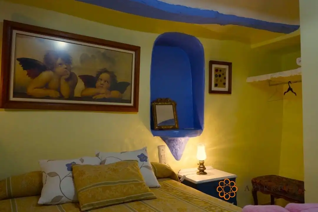 Bedroom of Houses for sale in Bijuesca  with Heating and Furnished