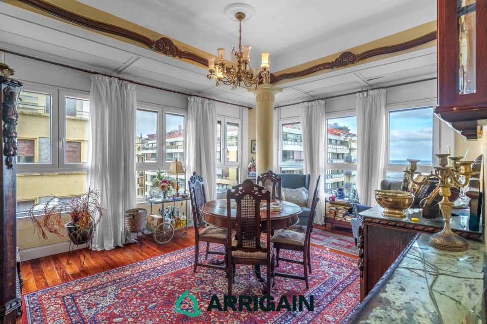 Dining room of Flat for sale in Donostia - San Sebastián   with Heating and Balcony