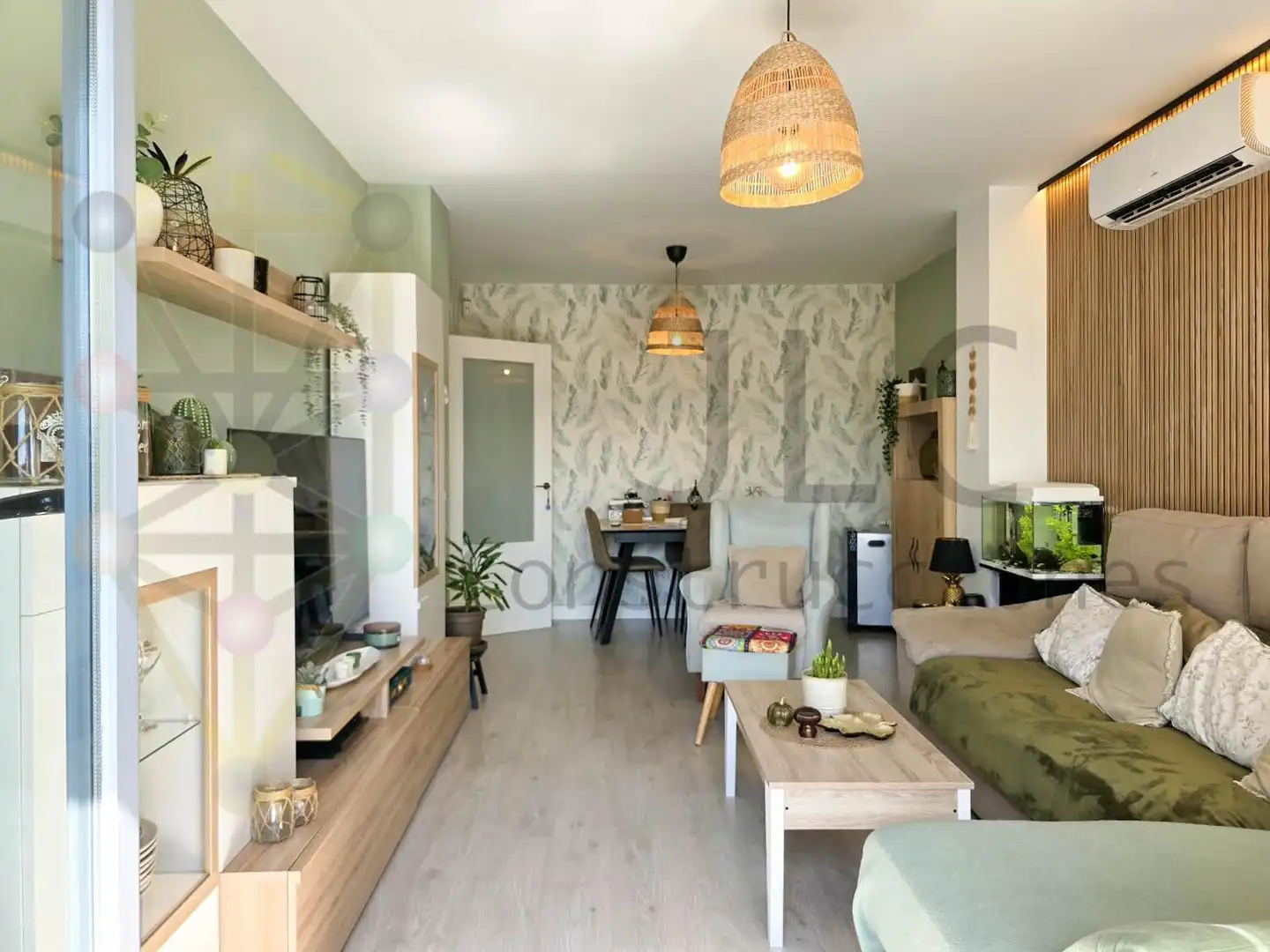 Living room of Flat for sale in Alovera  with Air Conditioner, Heating and Parquet flooring