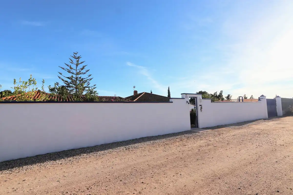 Vista exterior de Casa o chalet en venta en Torre-Pacheco con Aire acondicionado, Jardín privado y Terraza