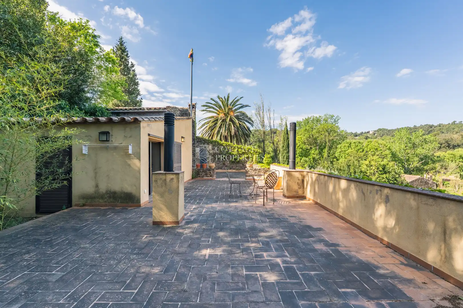Terrace of Country homes for sale in Foixà  with Air Conditioner, Private garden and Swimming Pool