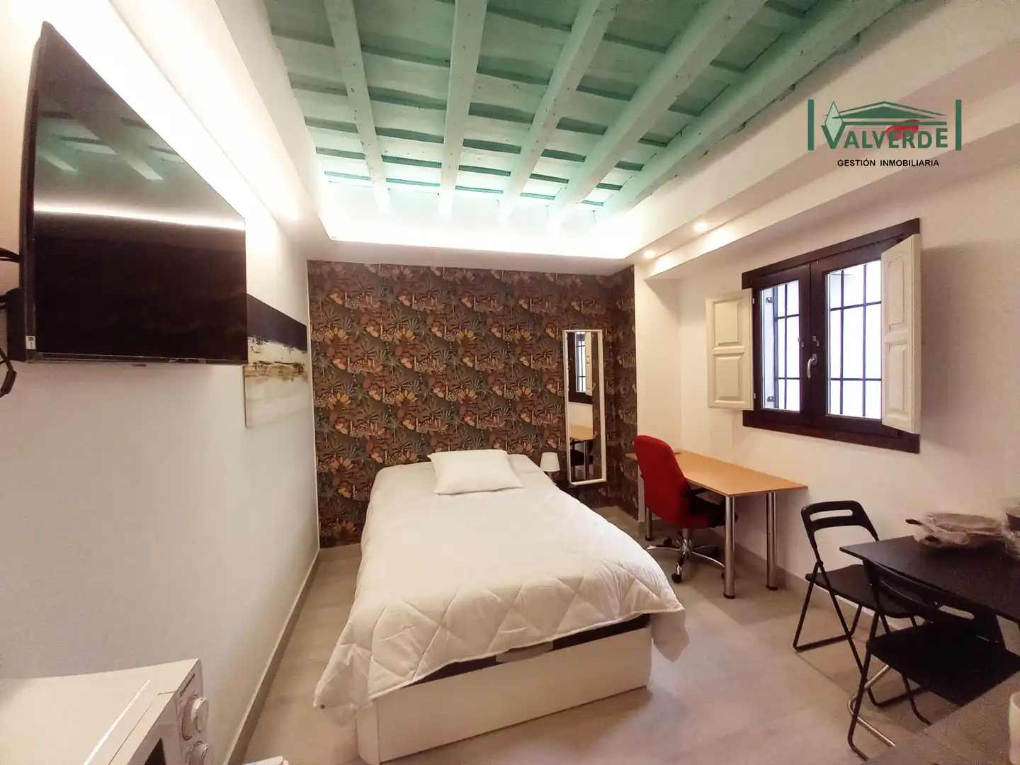 Schlafzimmer von Wohnung zur Miete in Granada mit Klimaanlage, Heizung und Möbliert