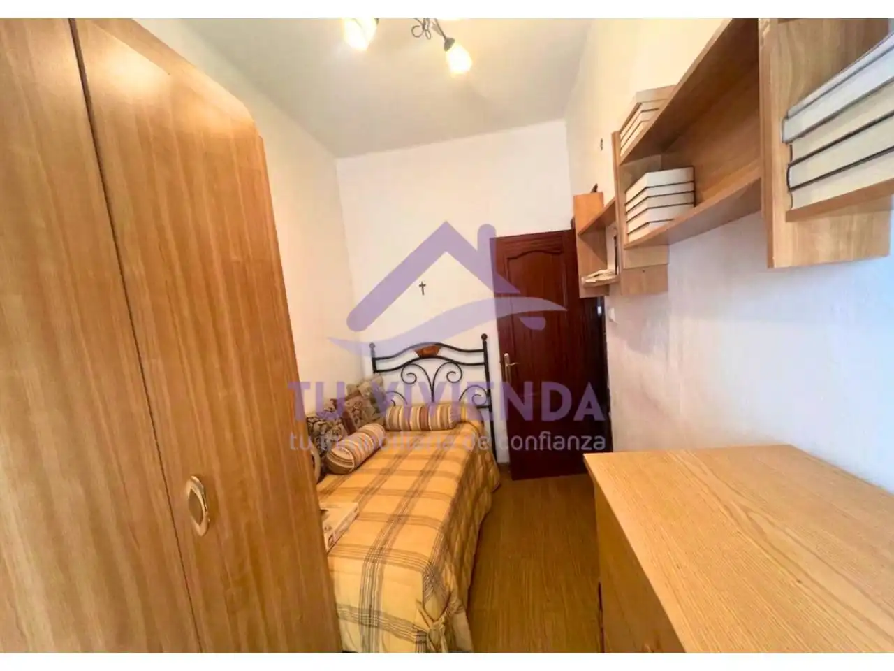 Schlafzimmer von Wohnung zum Verkauf in Valladolid mit Heizung, Möbliert und Balkon