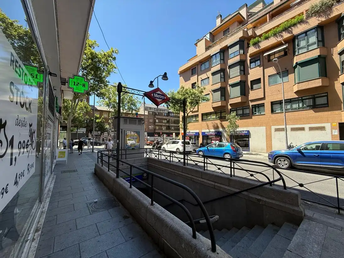 Exterior view of Flat for rent in Madrid  with Air Conditioner and Furnished