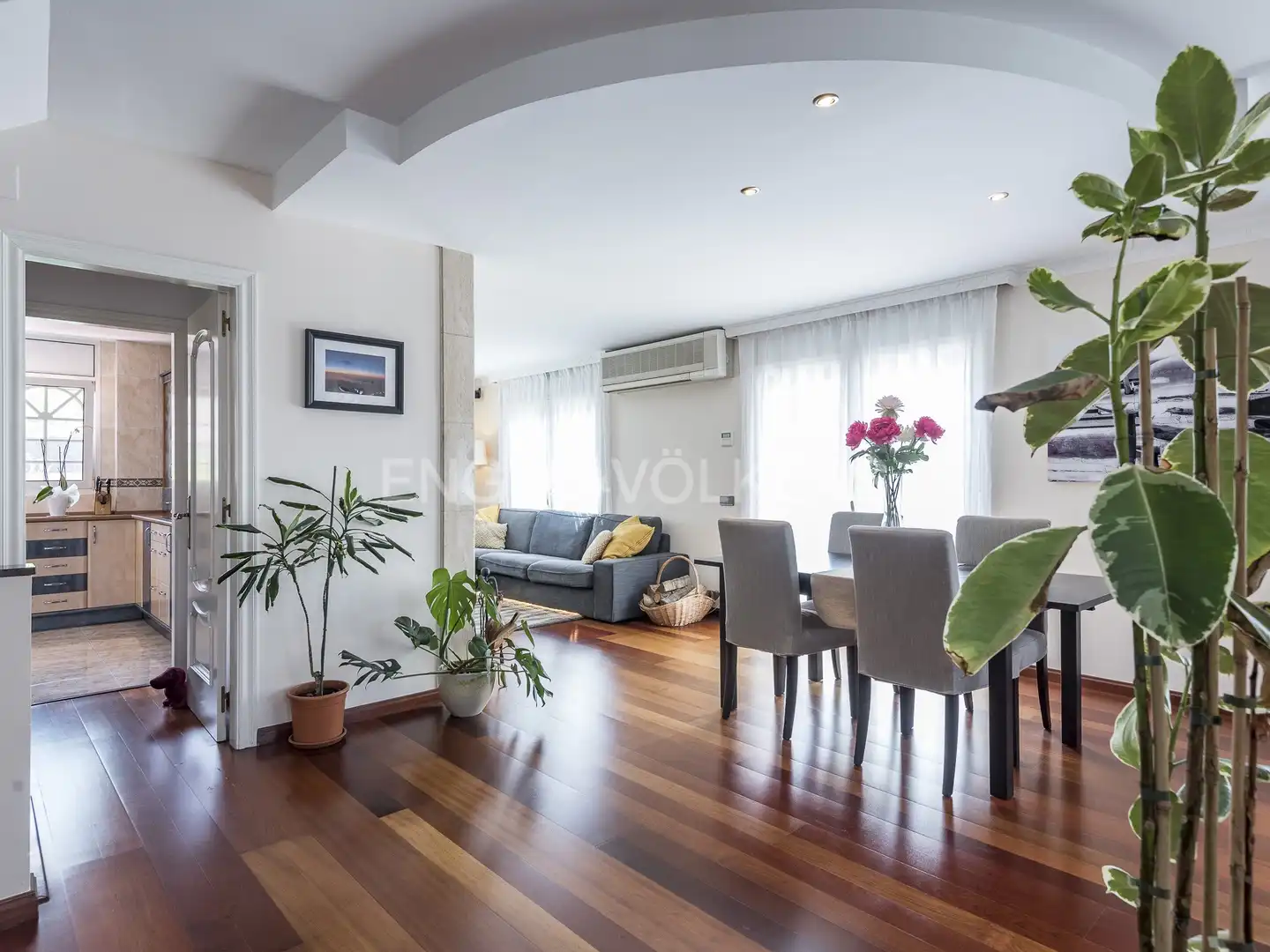 Sala de estar de Casa o chalet de alquiler en Granollers con Aire acondicionado, Calefacción y Jardín privado