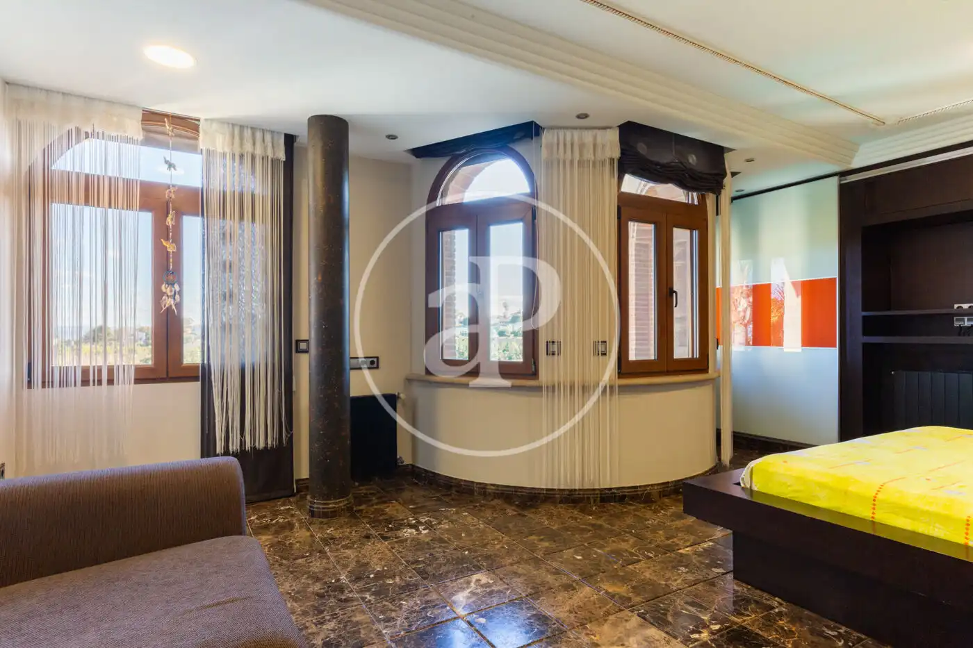 Sala de estar de Casa o chalet de alquiler en Benifaió con Aire acondicionado, Calefacción y Jardín privado