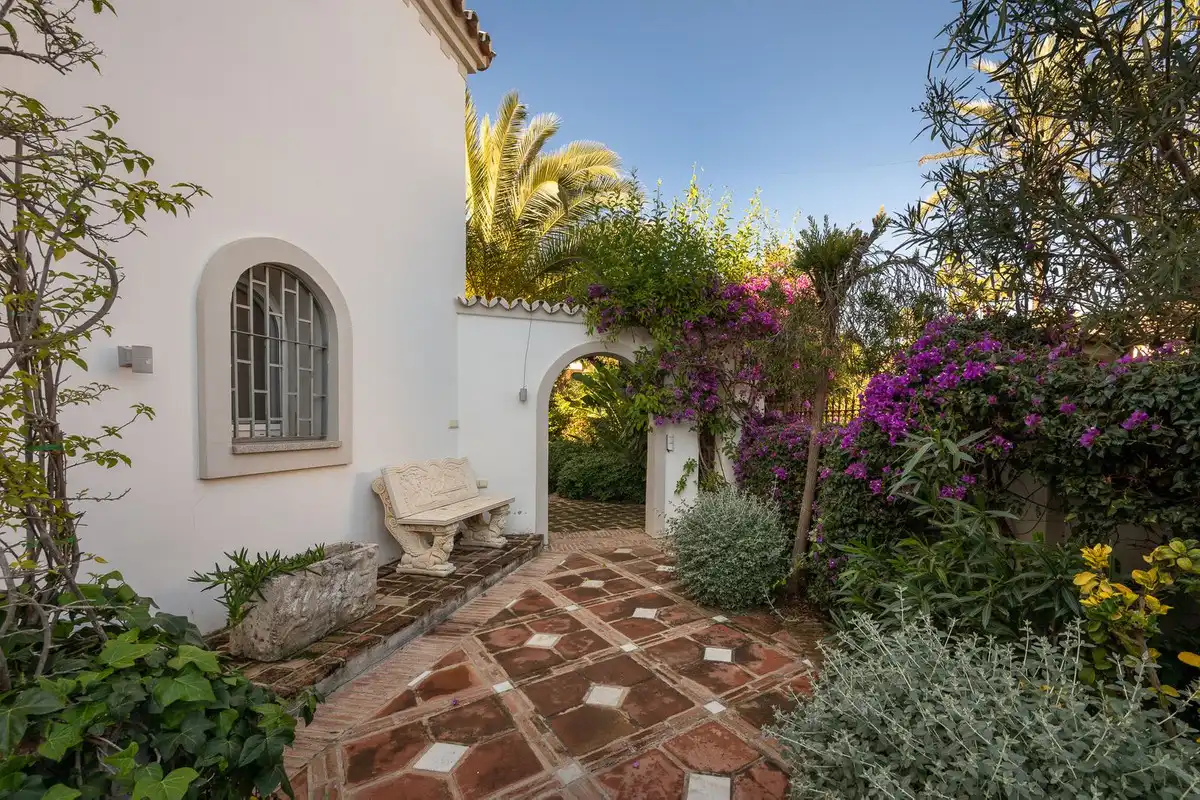 Jardín de Casa o chalet en venta en Marbella con Terraza, Trastero y Piscina