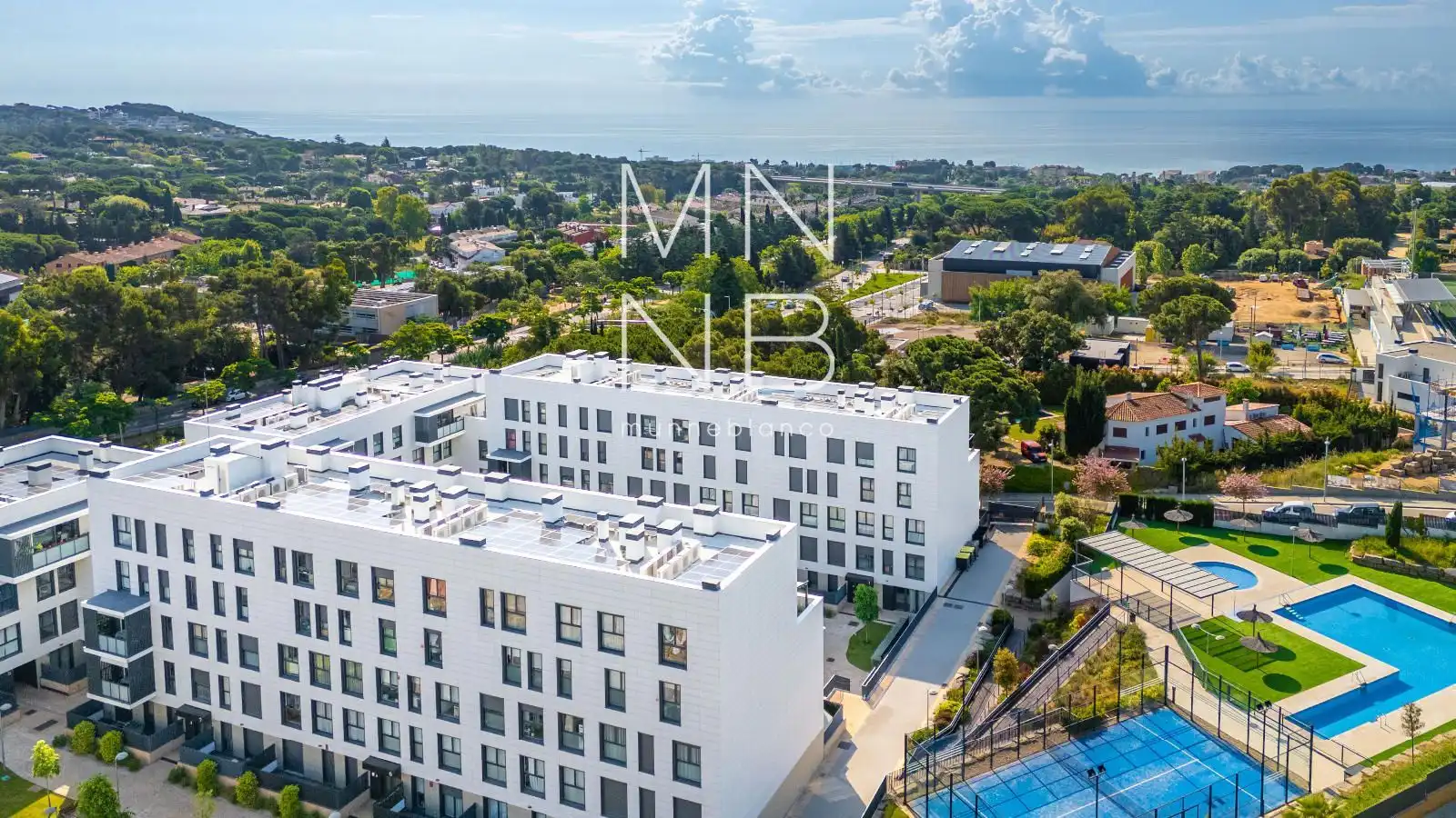 Vista exterior de Piso en venta en Sant Andreu de Llavaneres con Aire acondicionado, Calefacción y Trastero