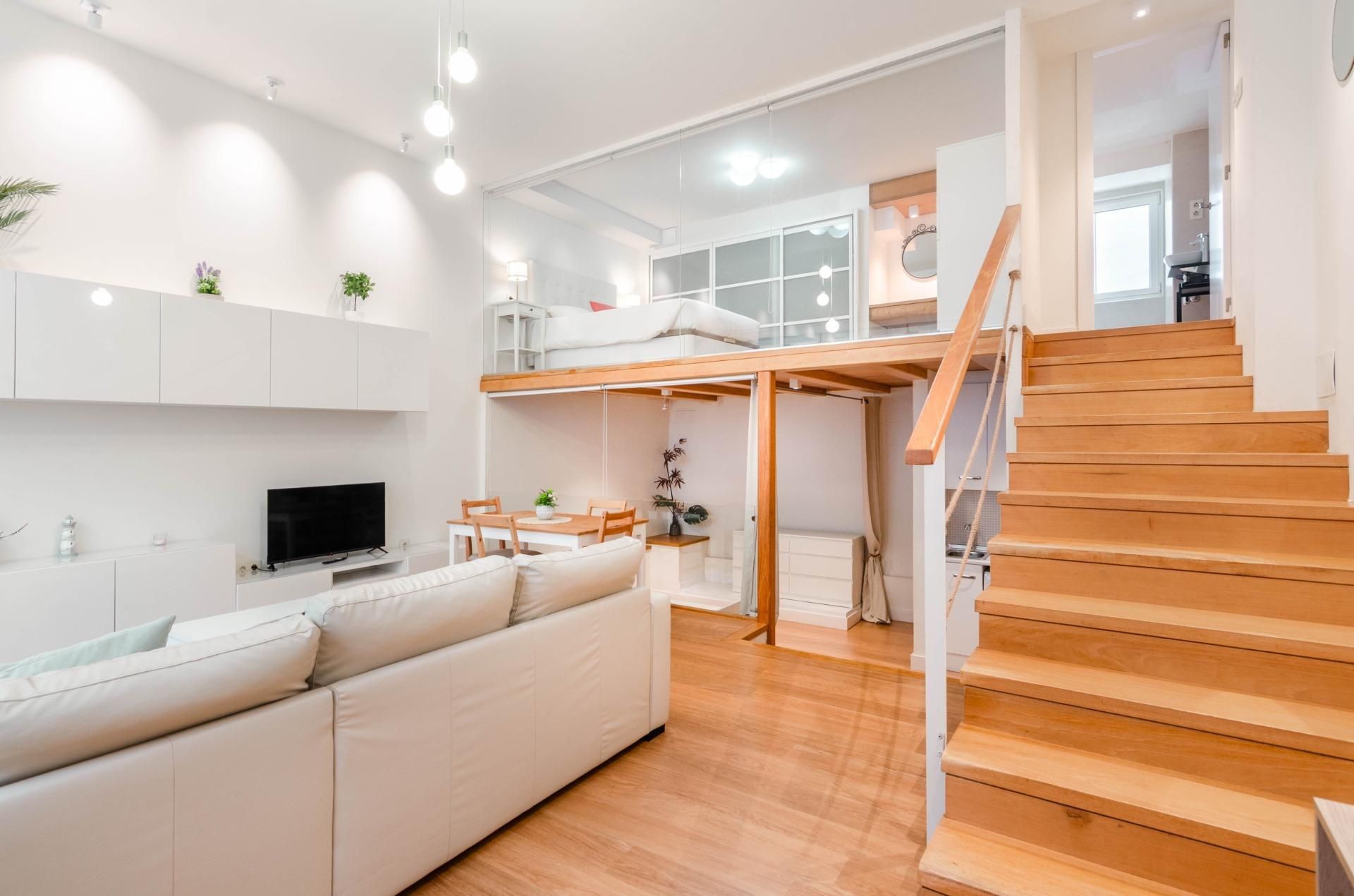 Sala d'estar de Pis en venda en Gozón amb Calefacció