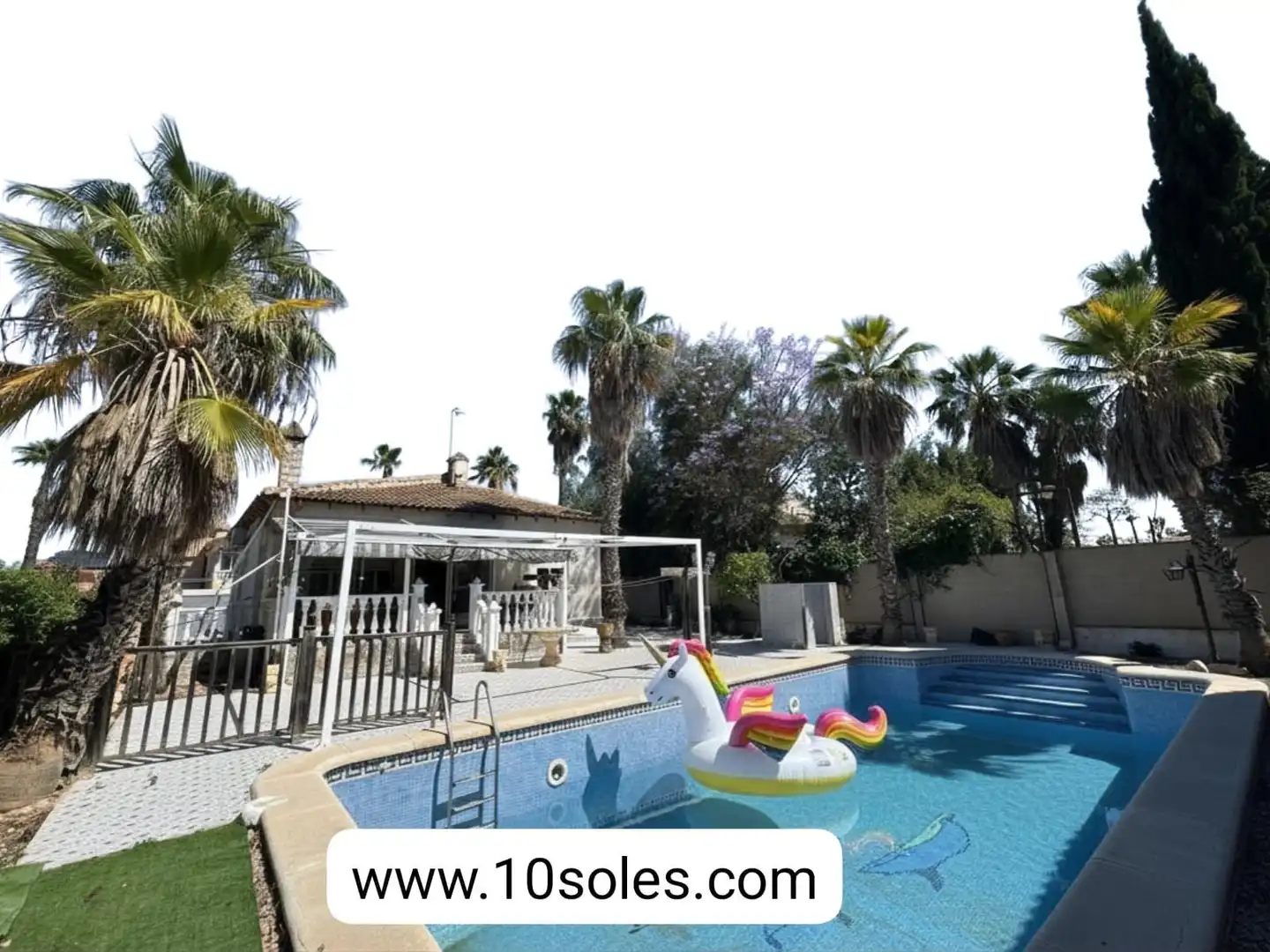Piscina de Casa o xalet en venda en Benferri amb Calefacció, Jardí privat i Terrassa