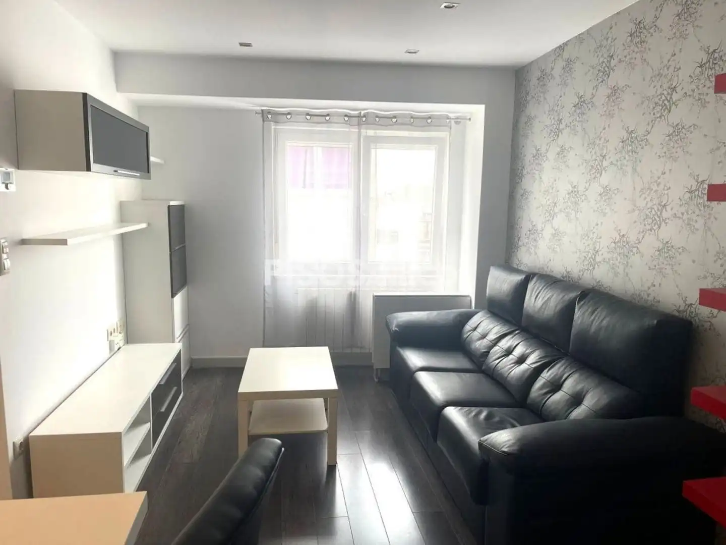 Sala de estar de Piso en venta en A Coruña Capital  con Calefacción y Amueblado