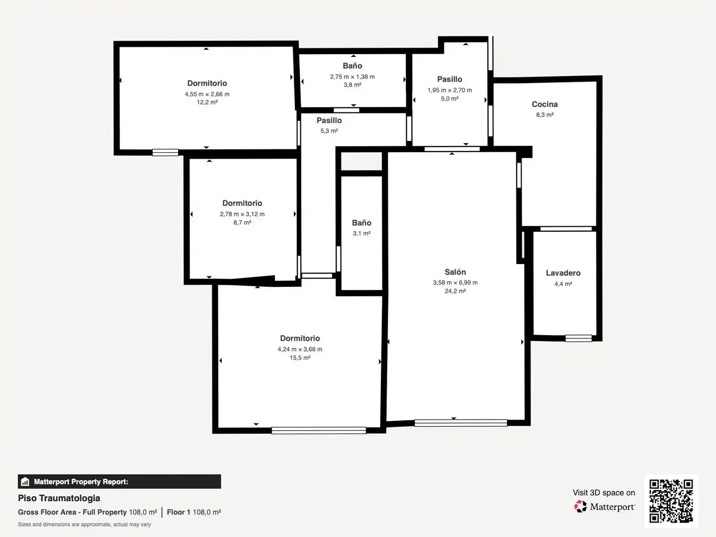 Piso en venta en Granada con Calefacción y Jardín privado