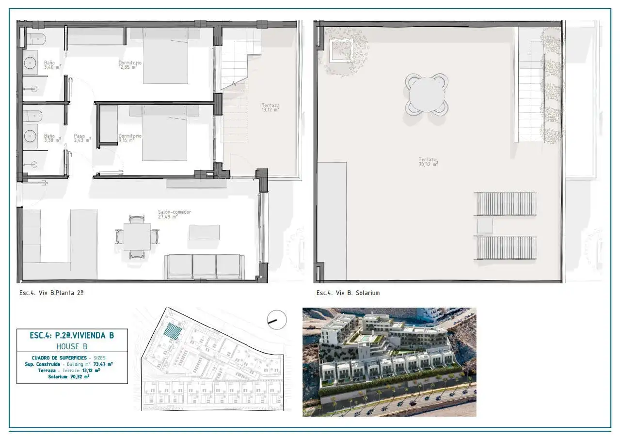 Apartament amb terrassa en venda a El Hornillo, imagen 16