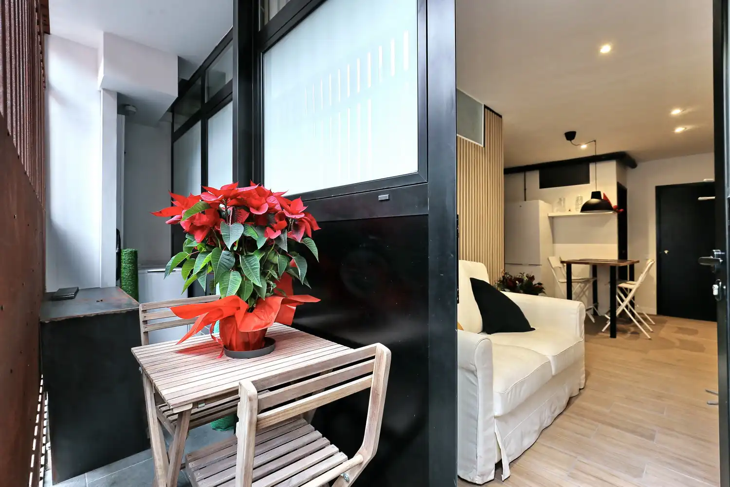 Terrasse von Wohnung zum Verkauf in Barcelona mit Klimaanlage, Heizung und Möbliert