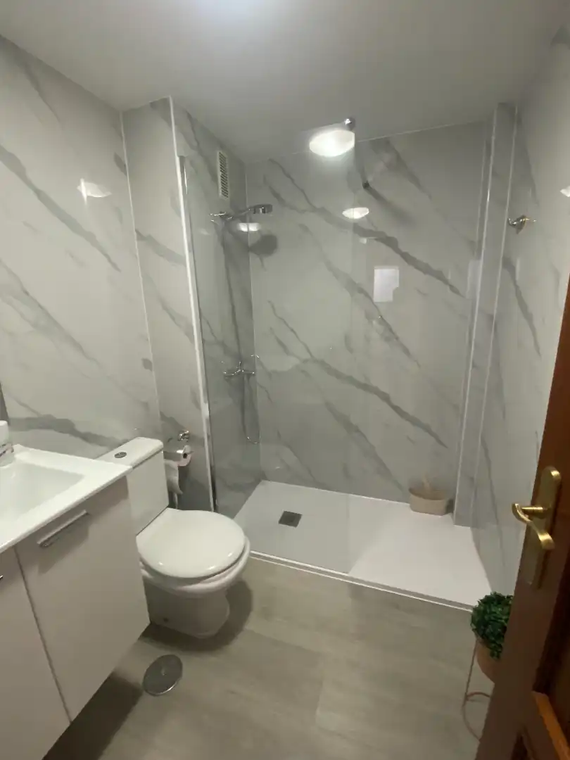 Bathroom of Apartments for rent in Málaga  with Air Conditioner, Terrace and Furnished