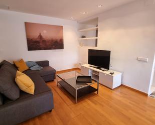 Living room of Flat to rent in  Barcelona Capital  with Air Conditioner, Heating and Parquet flooring