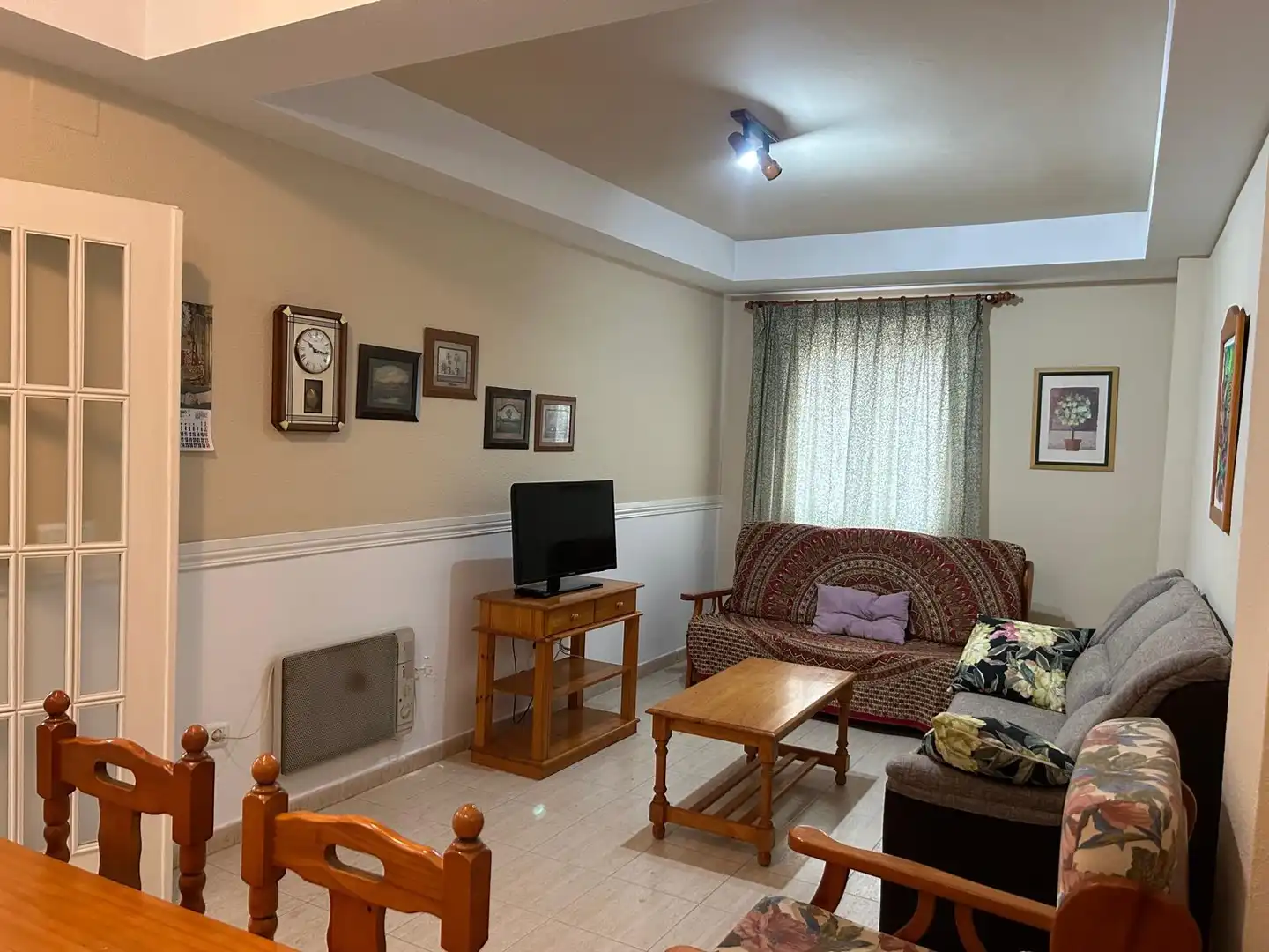 Sala d'estar de Apartament de lloguer en Almendralejo amb Moblat