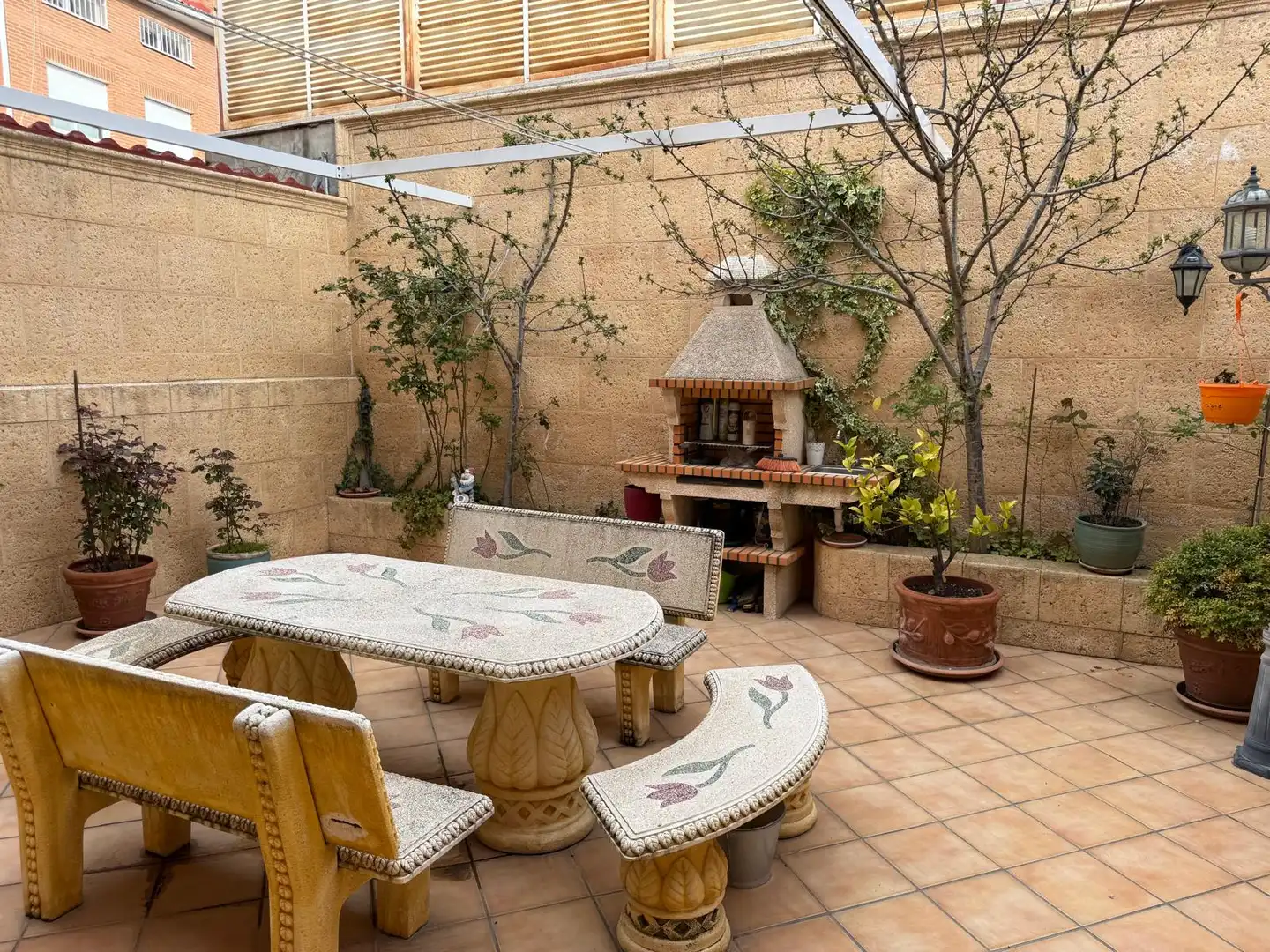 Terrassa de Casa adosada en venda en Arganda del Rey amb Aire condicionat, Calefacció i Jardí privat