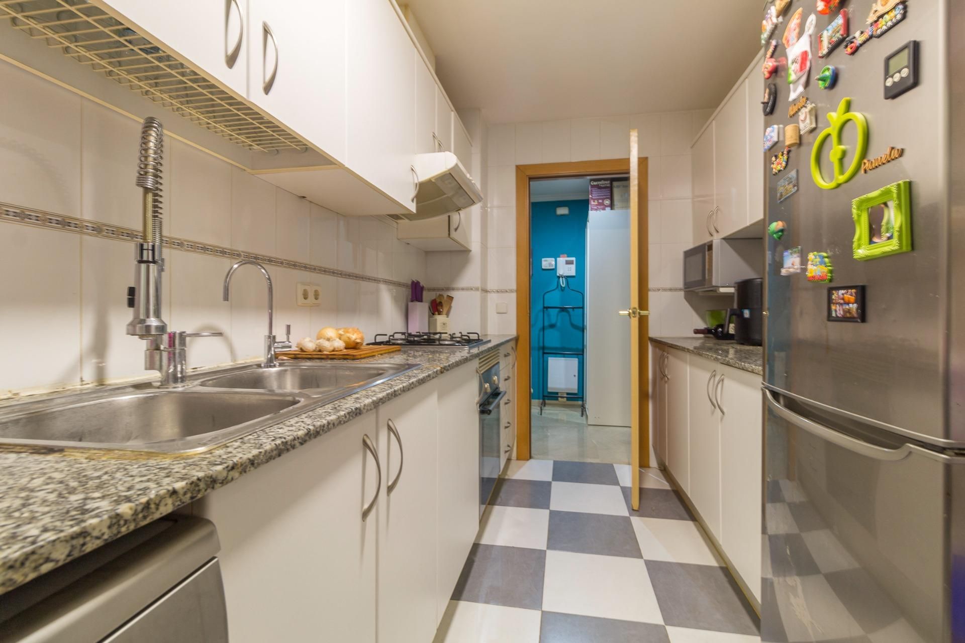 Kitchen of Flat for sale in Viladecans  with Air Conditioner, Heating and Parquet flooring