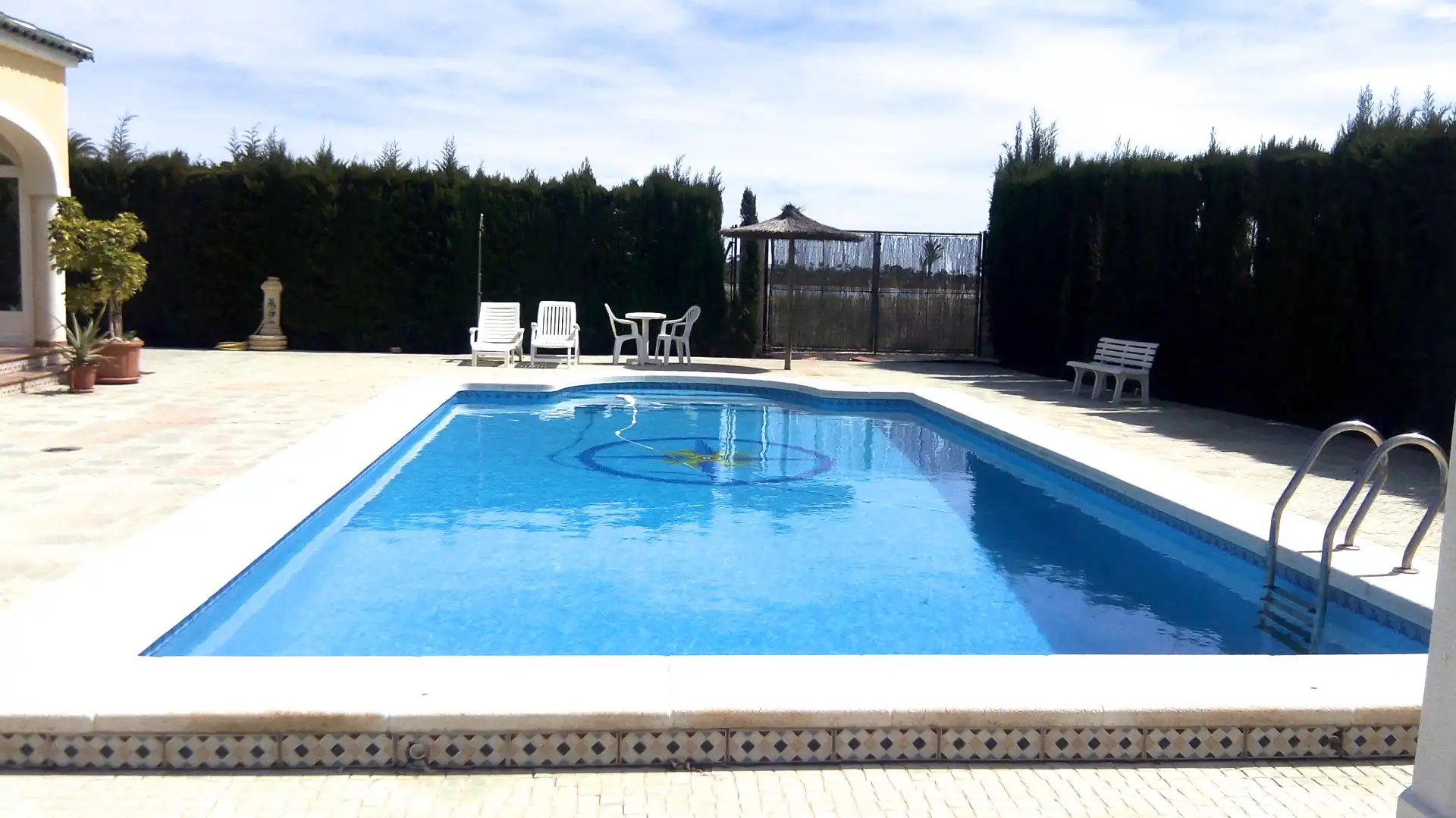 Swimming pool of Houses for rent in Algorós - El Derramador
