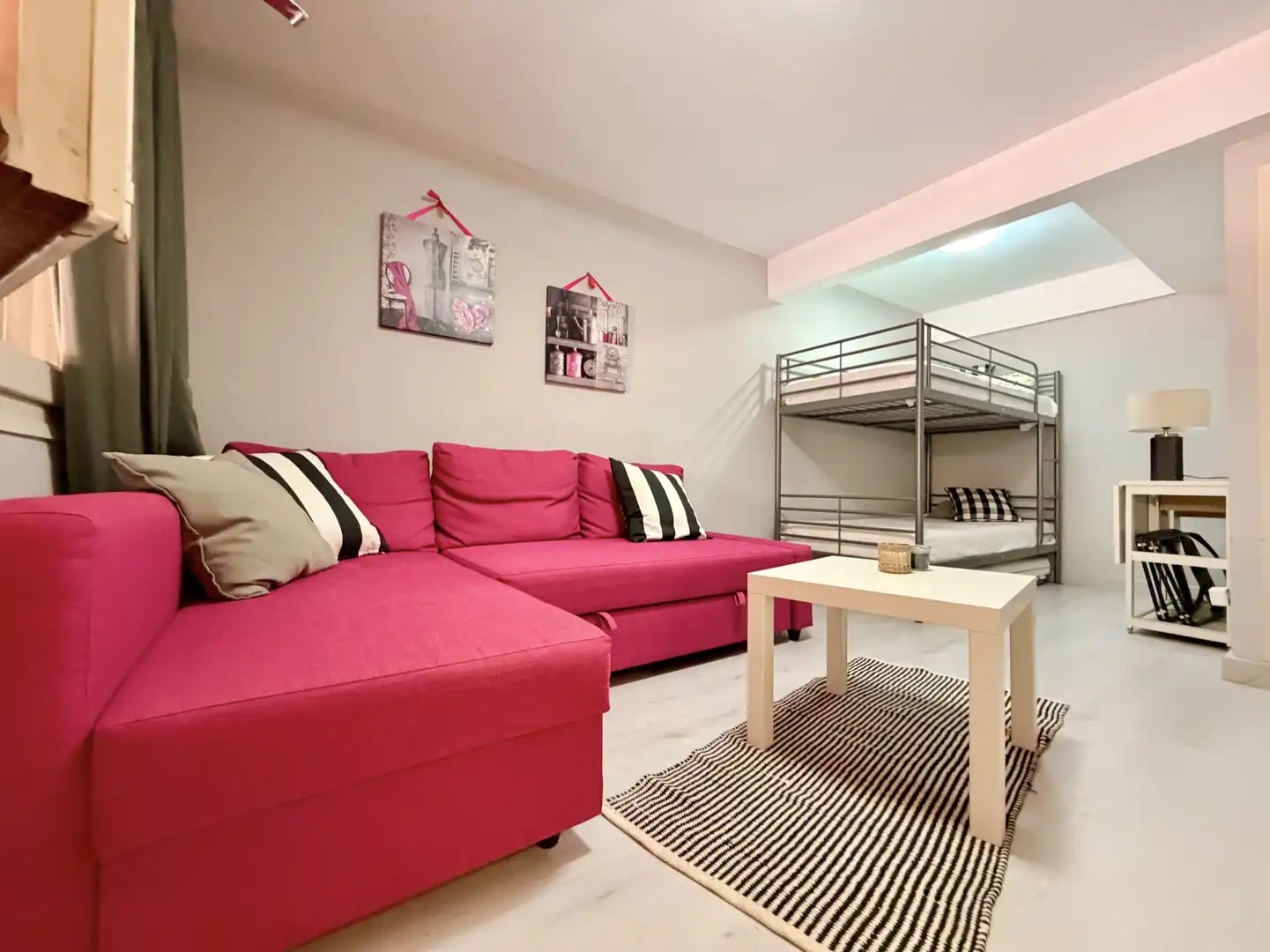 Sala de estar de Piso en venta en Calafell con Parquet