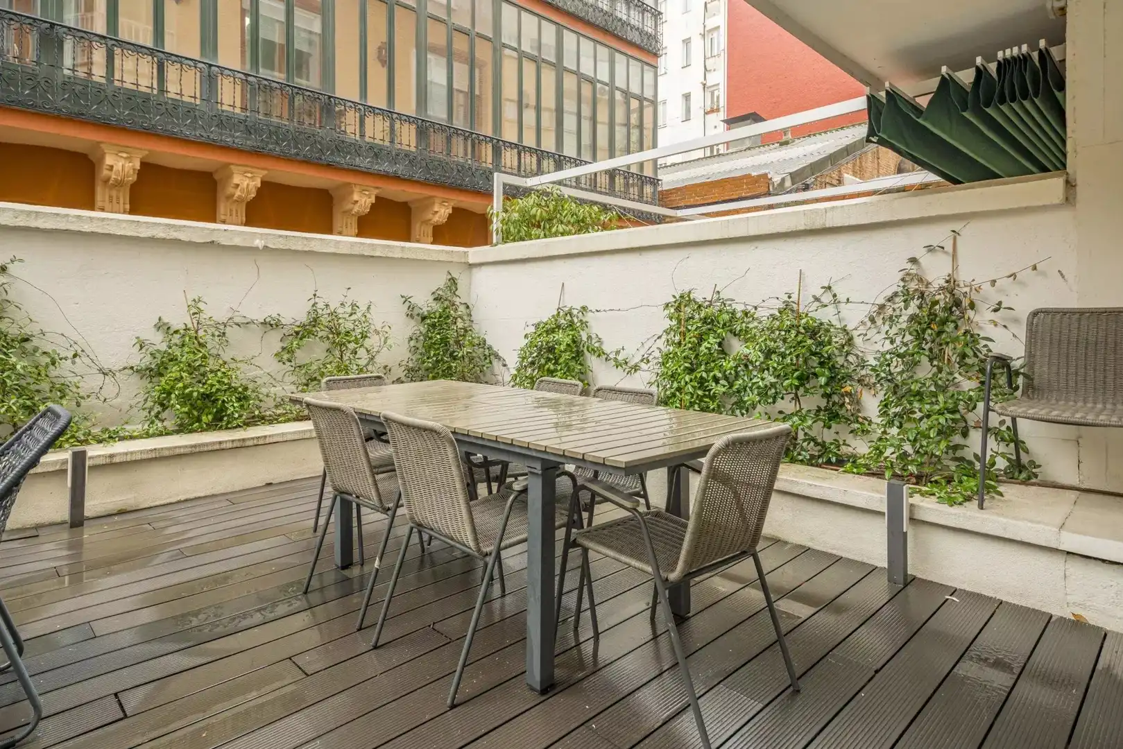 Terrace of Flat for rent in Madrid  with Air Conditioner, Heating and Terrace