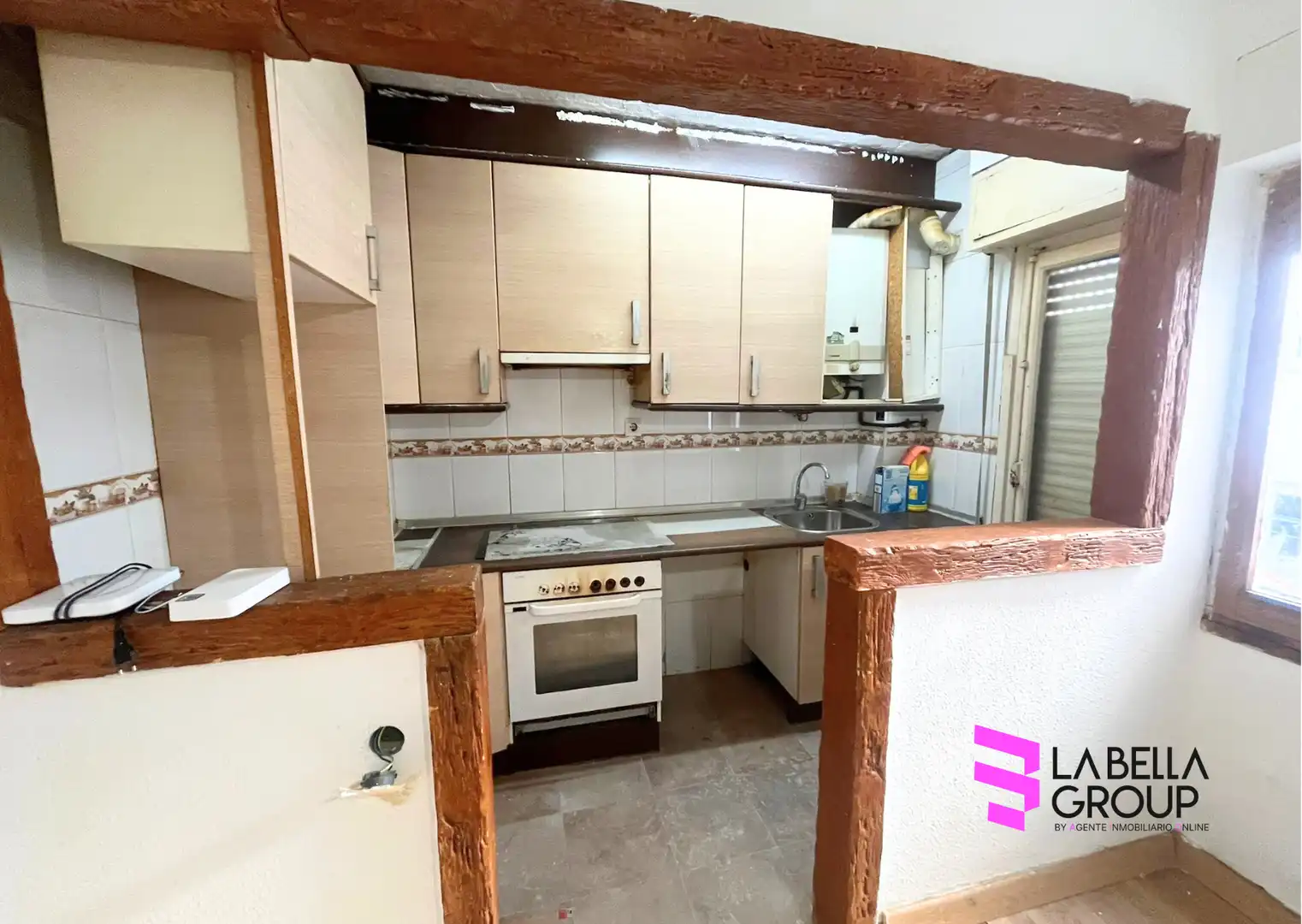 Cocina de Piso en venta en Soria Capital  con Calefacción, Parquet y Balcón