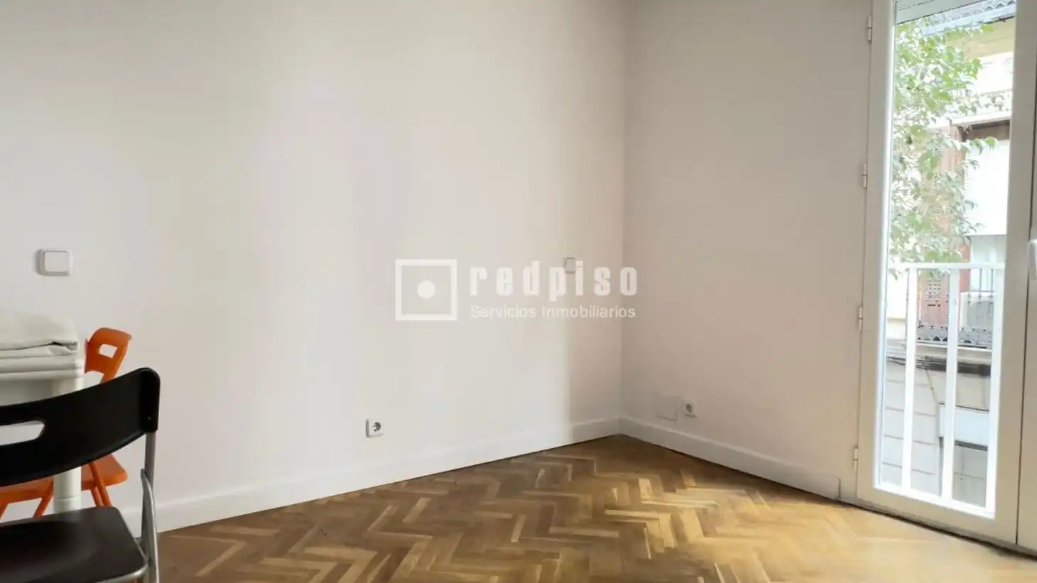 Bedroom of Flat for rent in Madrid  with Heating, Parquet flooring and Terrace