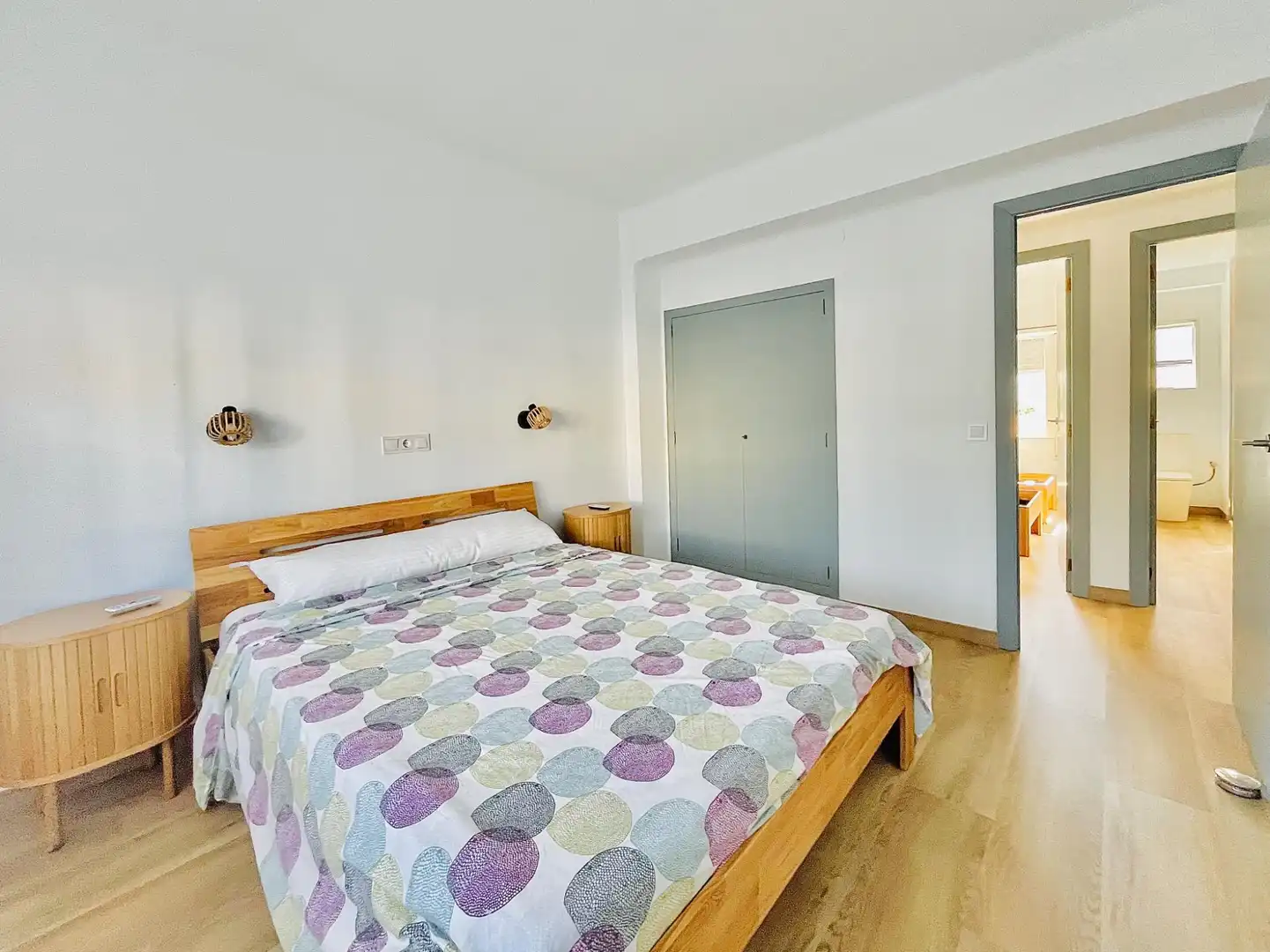 Schlafzimmer von Wohnungen zum Verkauf in Dénia mit Klimaanlage, Heizung und Privatgarten