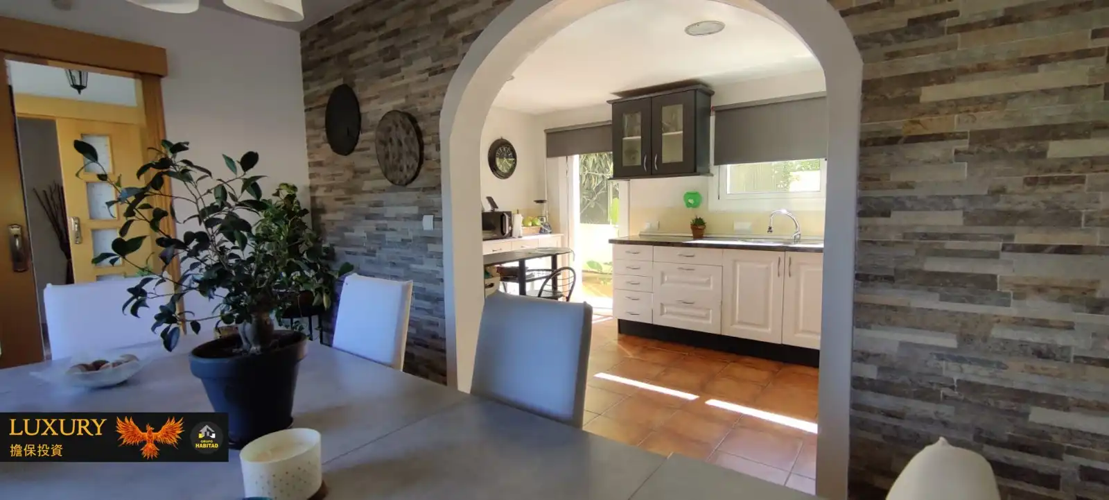 Cocina de Casa o chalet en venta en Cunit con Aire acondicionado, Calefacción y Jardín privado