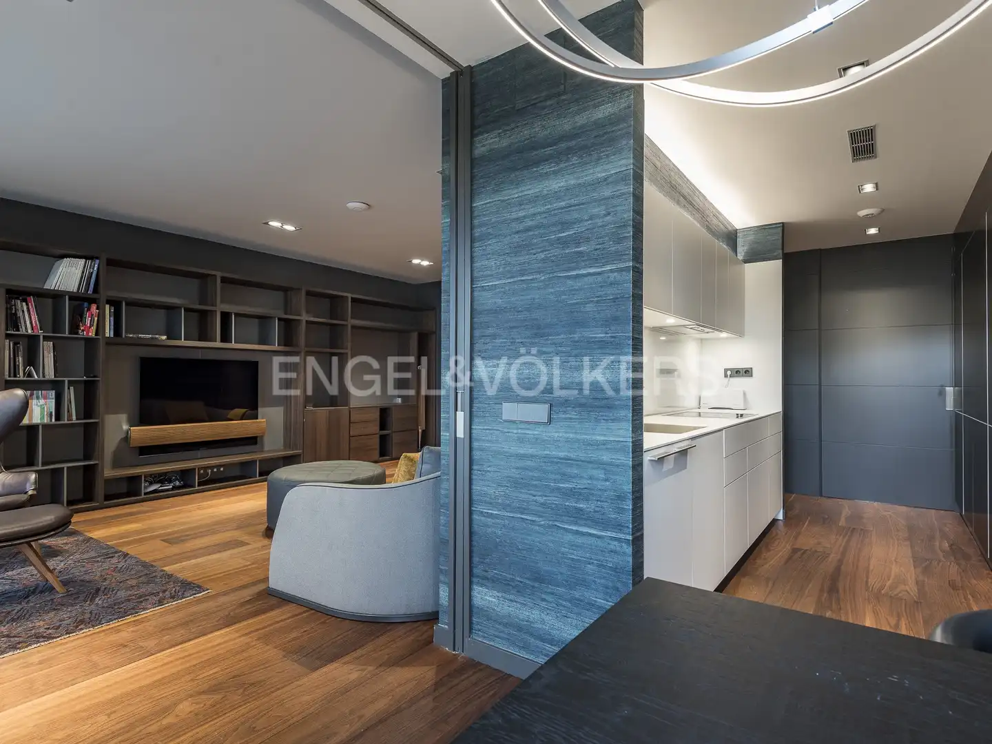 Sala de estar de Piso en venta en Barcelona con Aire acondicionado, Calefacción y Parquet
