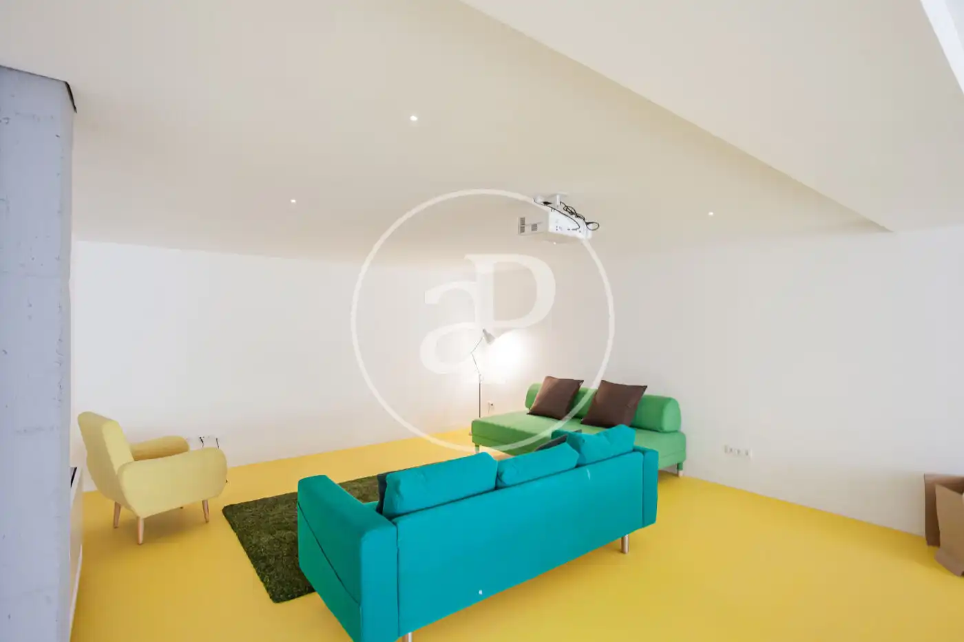 Sala de estar de Casa o chalet de alquiler en Madrid con Aire acondicionado, Calefacción y Jardín privado