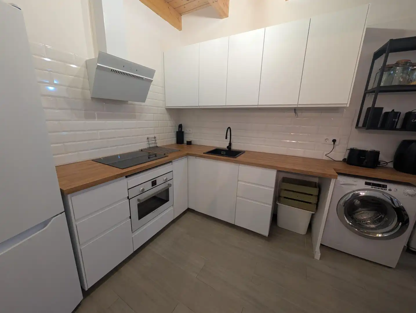 Cocina de Casa o chalet en venta en Alcanar con Parquet