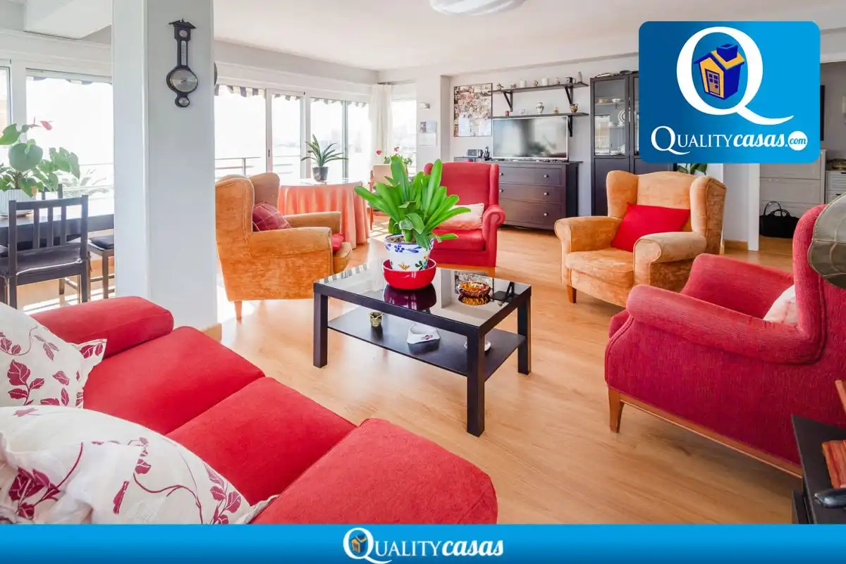 Wohnzimmer von Wohnung zum Verkauf in El Campello mit Gemeinschaftspool